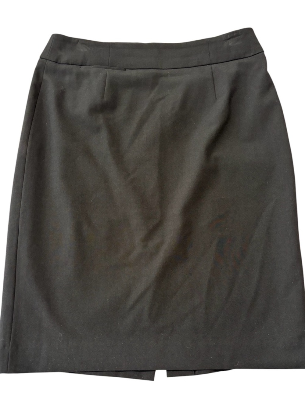 Calvin Klein Black Pencil Skirt Size 4 Work Office Career EUC